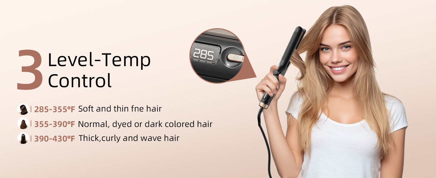 LCD Display, 3 Temperature Settings, Anti-Scald, Dual Voltage
