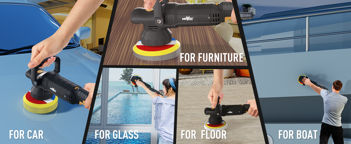 Multiple use scenarios For car/glass/furniture/floor/boat