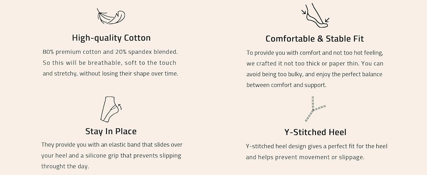 no show socks women men unisex flat liner under ankle low cut plain colors multi pack cotton soft