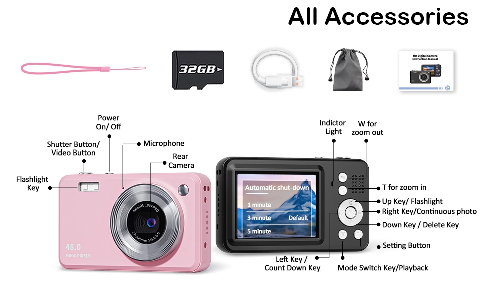point and shoot camera