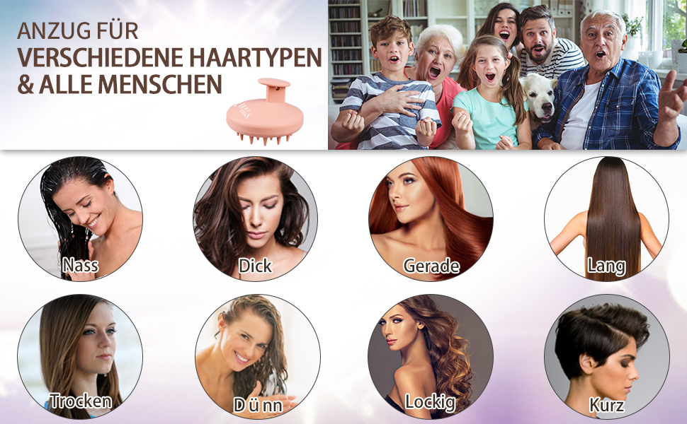 kopfhaut massagebürste