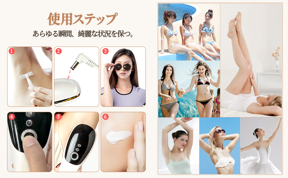 光エステ　未使用 脱毛器 家庭用 男女兼用 IPL光脱毛器 光エステ だつもうき 光