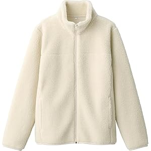 Amazon | 無印良品 婦人 ボアフリースジャケット レディース