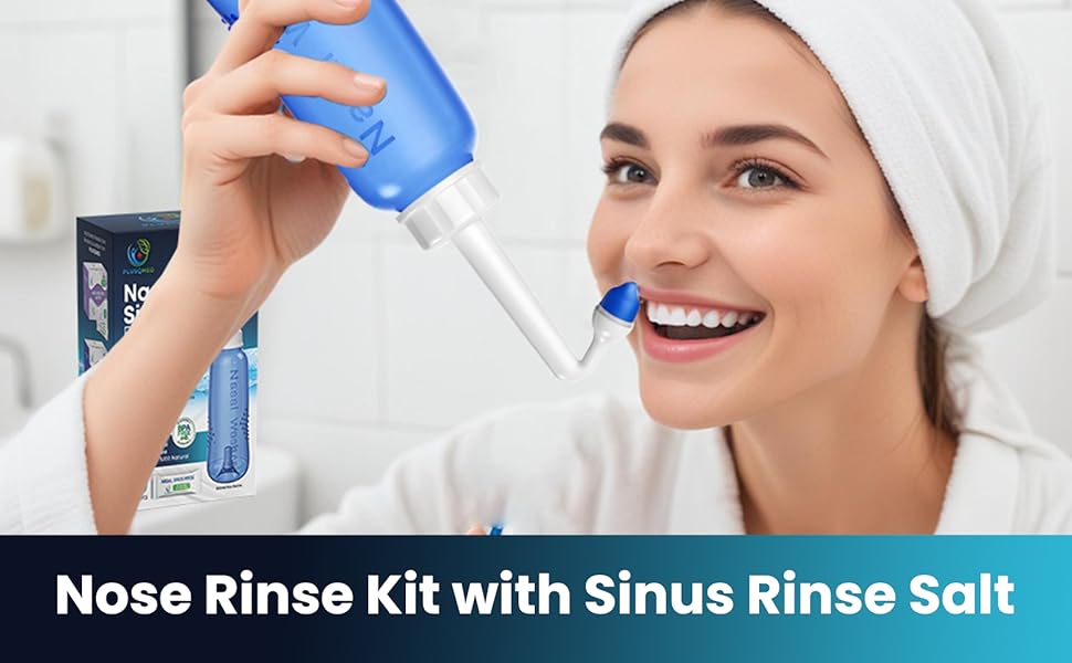 80 X Nasal Rinse Salt Neti Pot Bottle 300 Ml Sinus Rinse Kit Nasal 480dd738 399a 4b4f 9c27 PT0 SX970 V1
