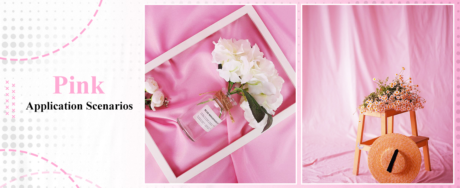 KUKUSOUL Pink Backdrop