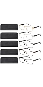 metal reading glasses