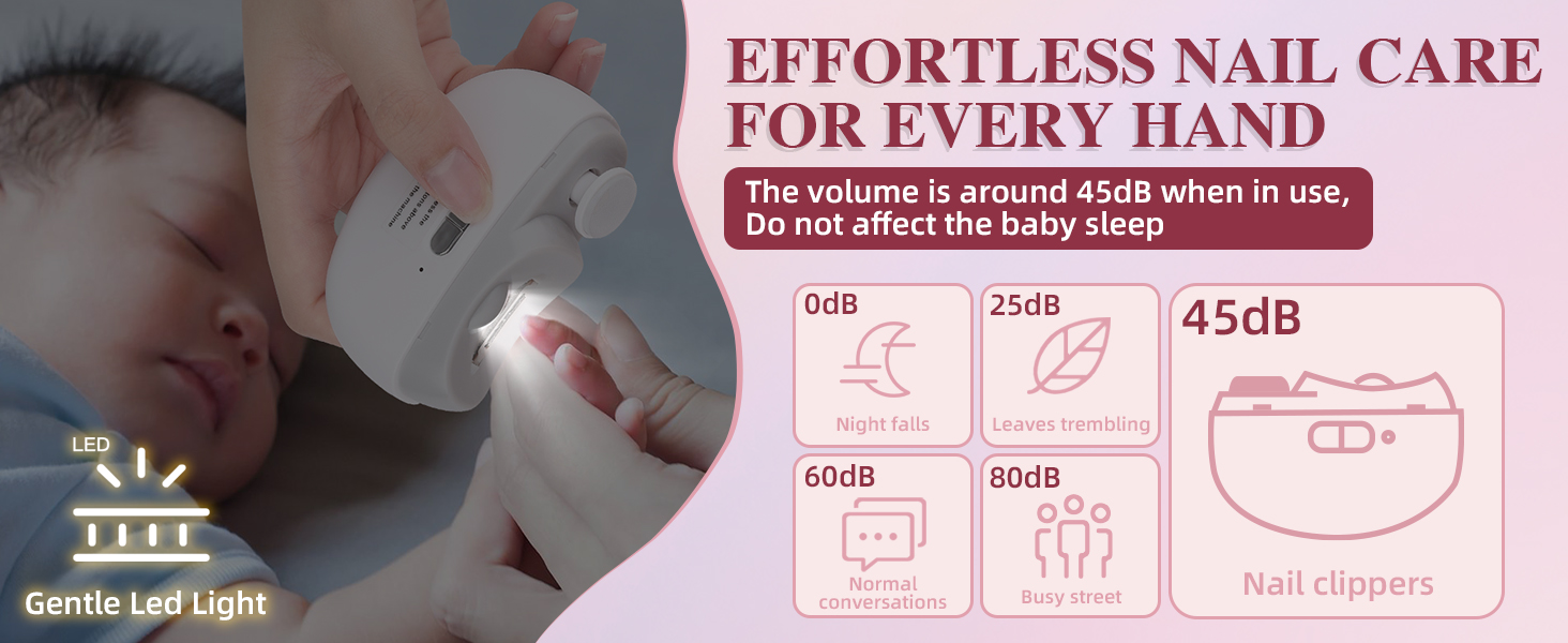 baby nail trimmer electric