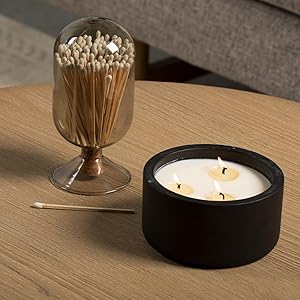 Amazon.com: MILAVERA Premium Smoke Glass Cloche - Decorative