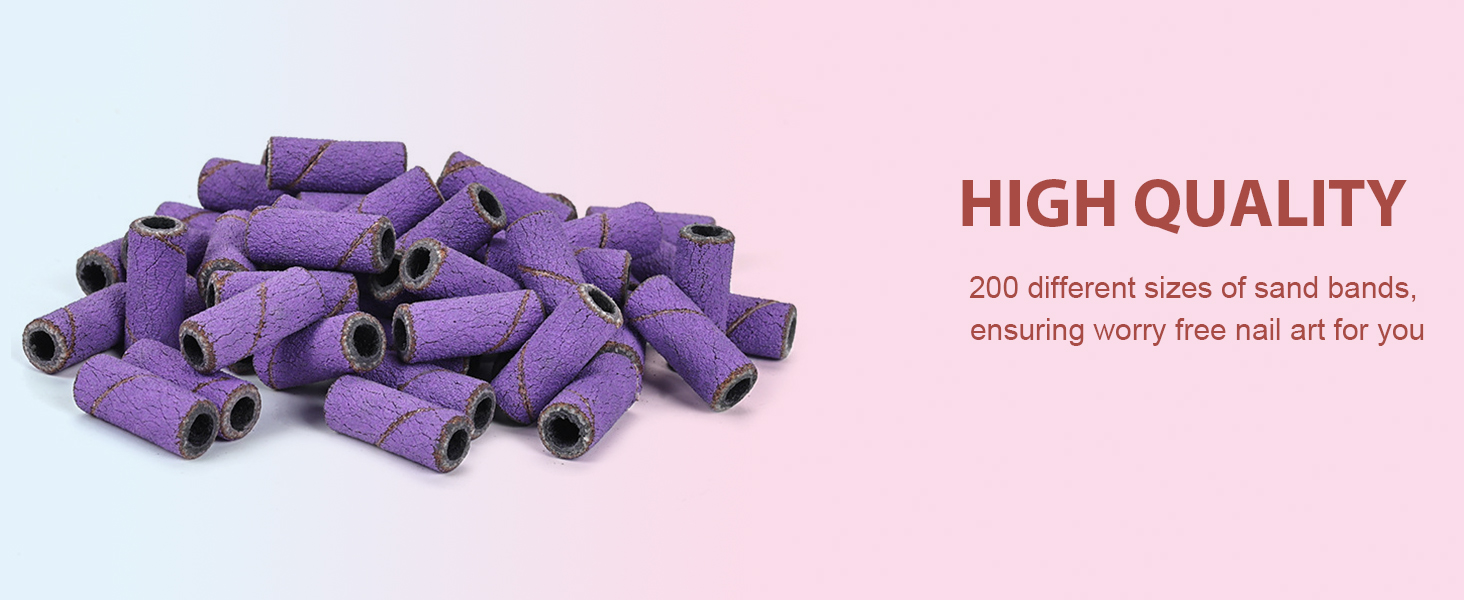 sanding Bands for Nail Drill