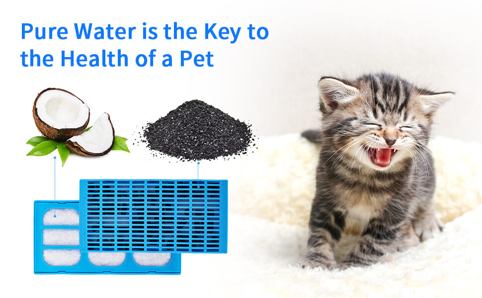 Filter for Drinking Cat, Cat Water Fountain Filters, Cat Water Filters