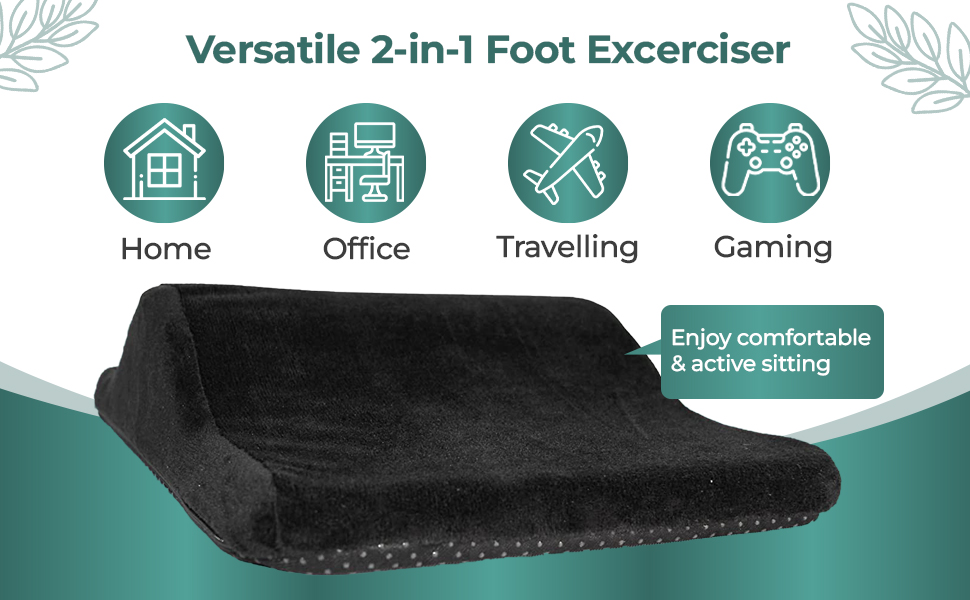 ActiveWork 2in1 Portable Foot Rest & Exerciser Improve
