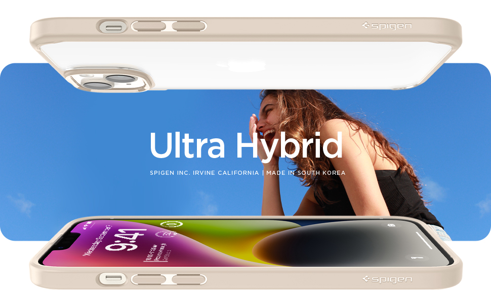Spigen Case for iPhone 14 Case Ultra Hybrid [MilGrade Certified