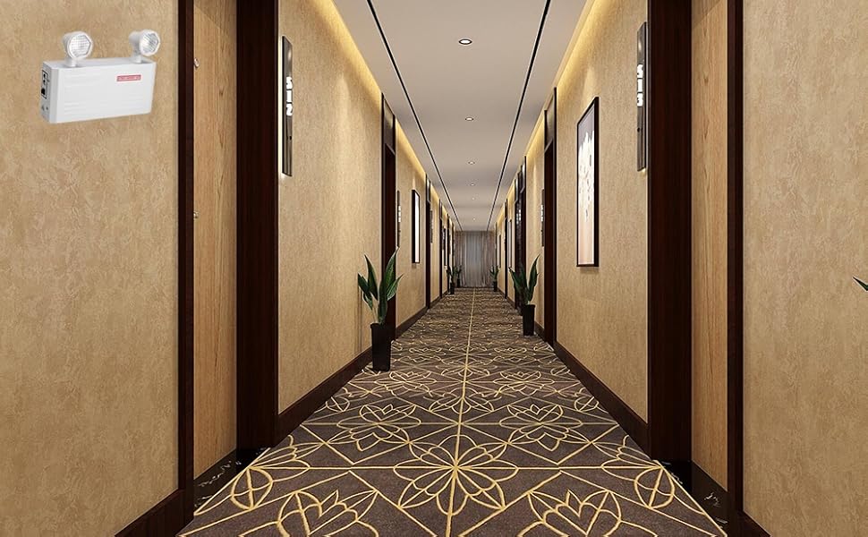 M.T.C Canada LED Steel Emergency Light with Lights CSA Certified with 2