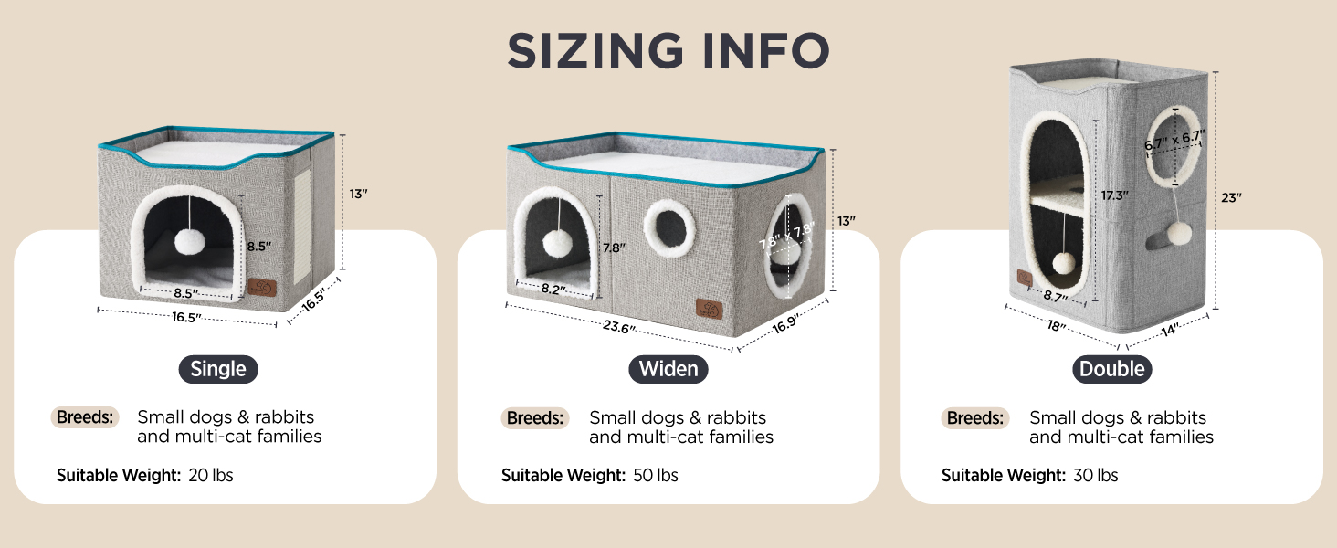 Bedsure cat beds cat house