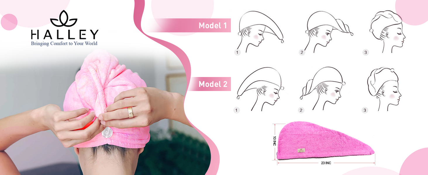microfiber hair towel hair towel wrap for women hair dryer bonnet