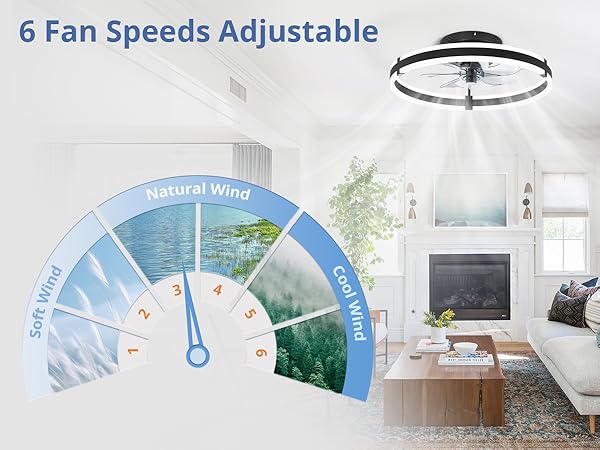 Ceiling Fans with Lights and Remote