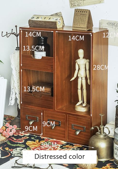 Retro Wood Storage Cabinet