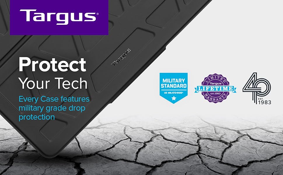 Targus VersaVu Case for iPad (6th gen/ 5th gen), iPad Pro (9.7Inch