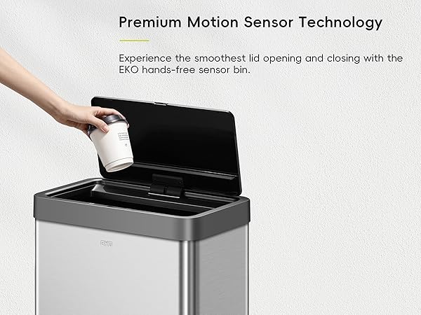 Amazon.com: EKO Mirage-X 47 Liter / 12.4 Gallon Touchless