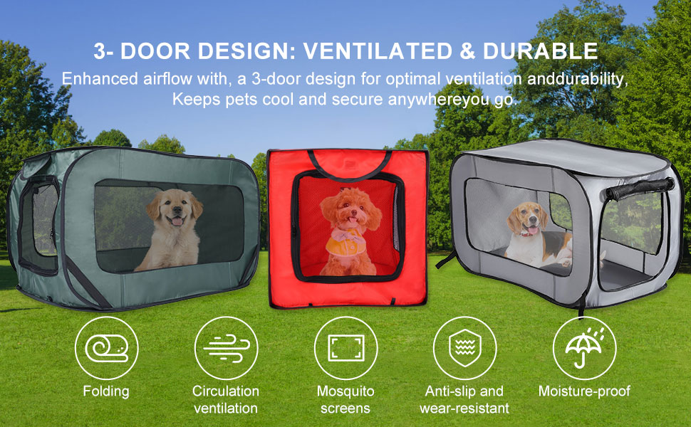 Foldable Dog Kennel