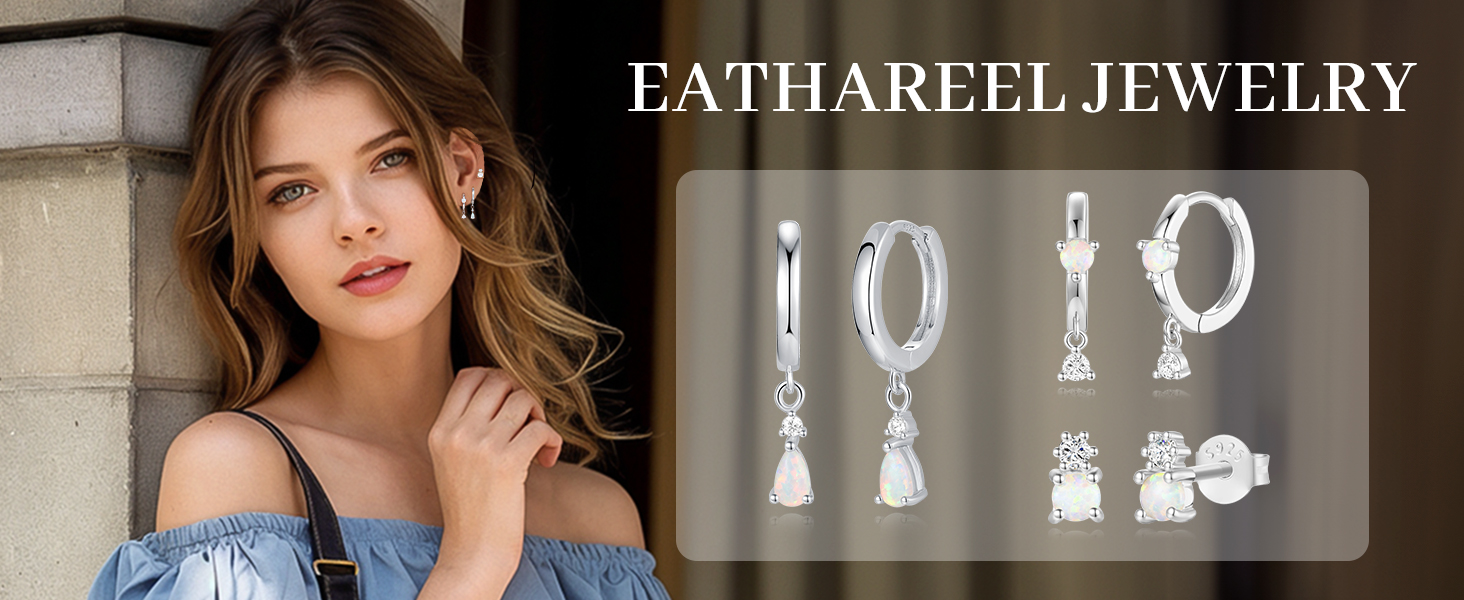 OPAL EARRING STACKS