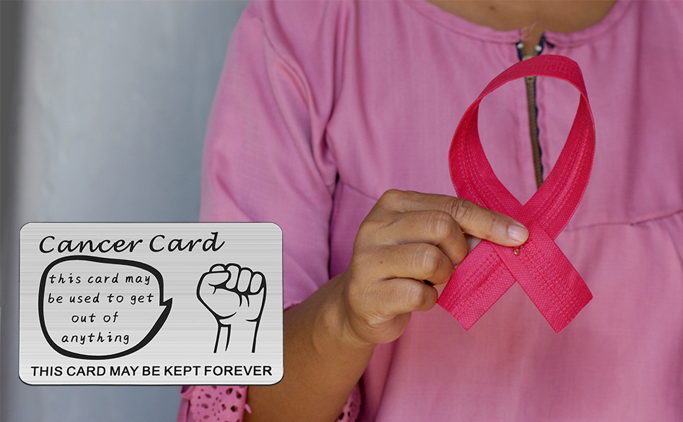 TGBJE Cancer Card For Wallet Cancer Survivor Gift Recovery Gift Cancer Fighter Encouragement Gift (cancer Card