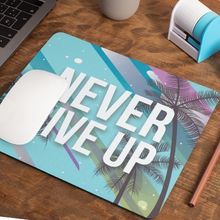 Mouse Pad Motivational Quote Printed (3mm) Gaming for Computer, PC, Laptop