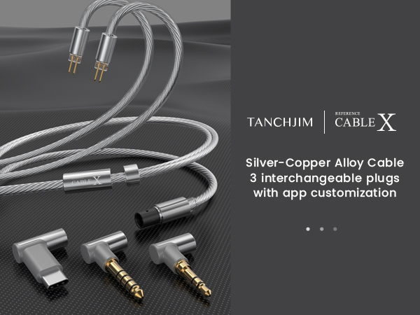 Amazon.com: TANCHJIM Cable X Silver-Copper Alloy Upgrade