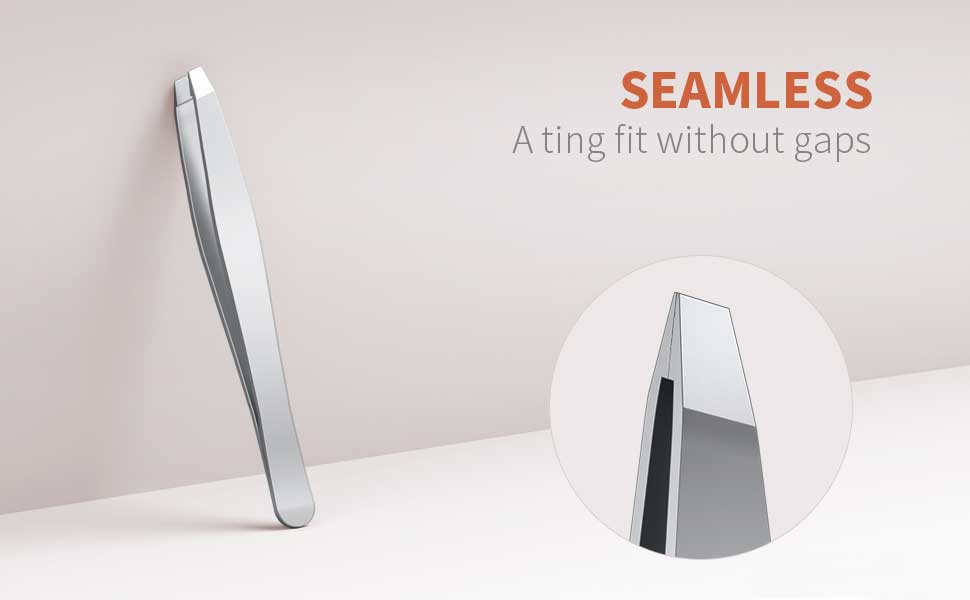 Tweezers for Women Facial Hair, Precision Eyebrow Tweezers with Travel Case