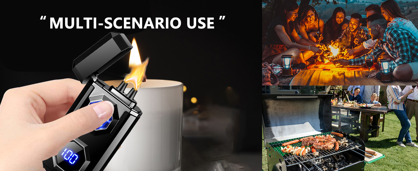 electric lighter arc lighters rechargeable candle accessories plasma lighters cool lighters