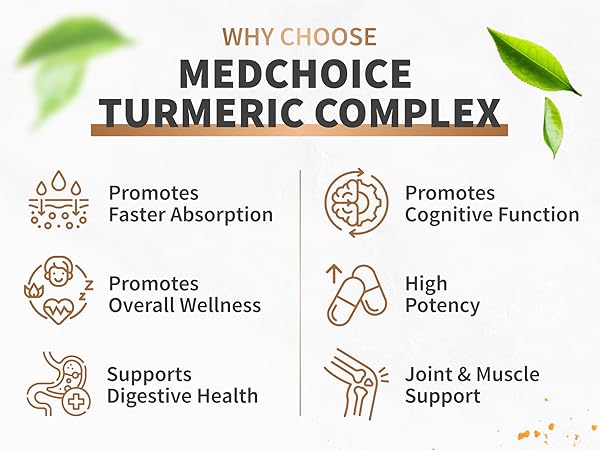 4-in-1 Turmeric and Garlic Supplements with Bioperine
