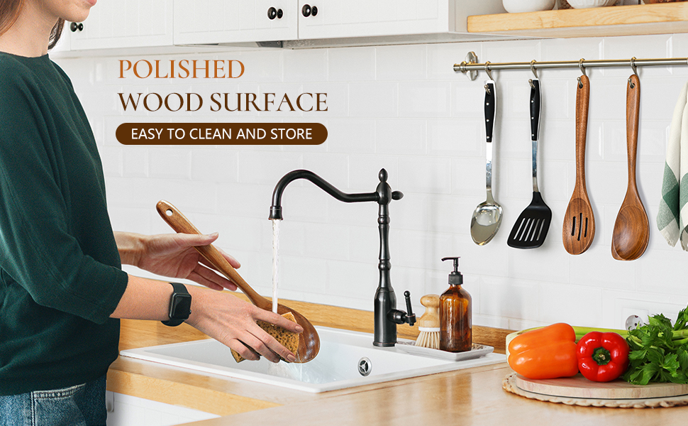 Wooden Spoons for Cooking