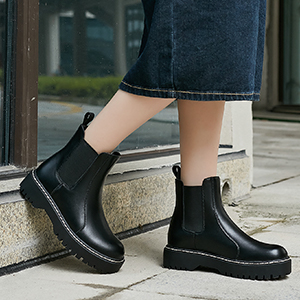 Napa Leather Ankle Boots