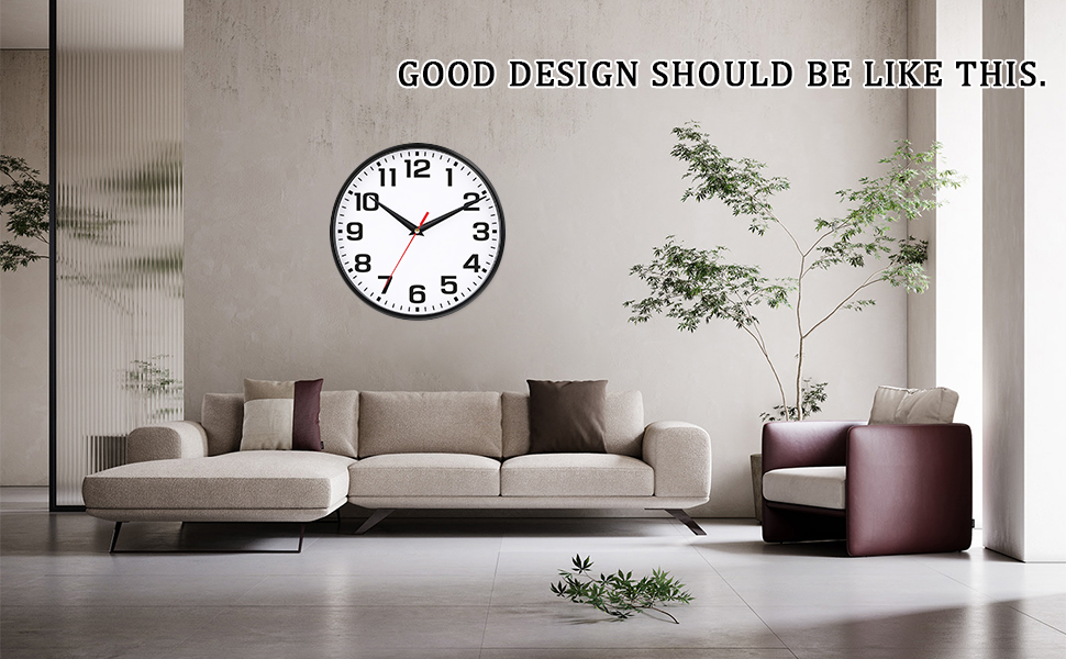 Modern Elegant Wall Clock