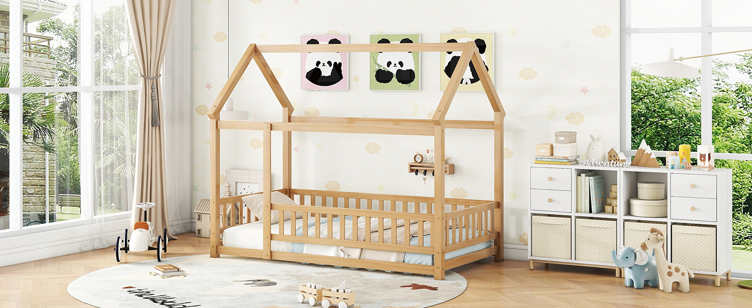 cama de casa de solteiro