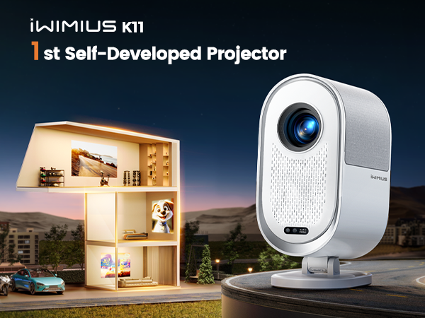 iWimius K11 750ANSI プロジェクター ドルビー対応　新品同様 iWimius K11 750ANSI プロジェクター ドルビー対応 新品同様