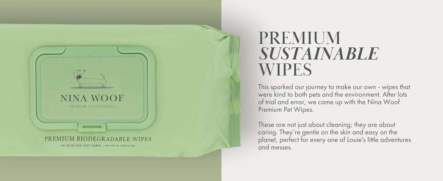 Premium Sustainable Wipes