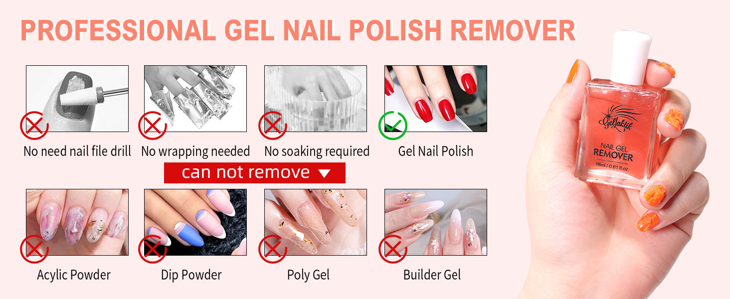 nail remover, gel remover, polish remover, gel nail polish remover, quick gel remover