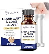 Wart Remover, Plantar Wart Remover for Feet, wart remover extra strength for common, corn, flat w...