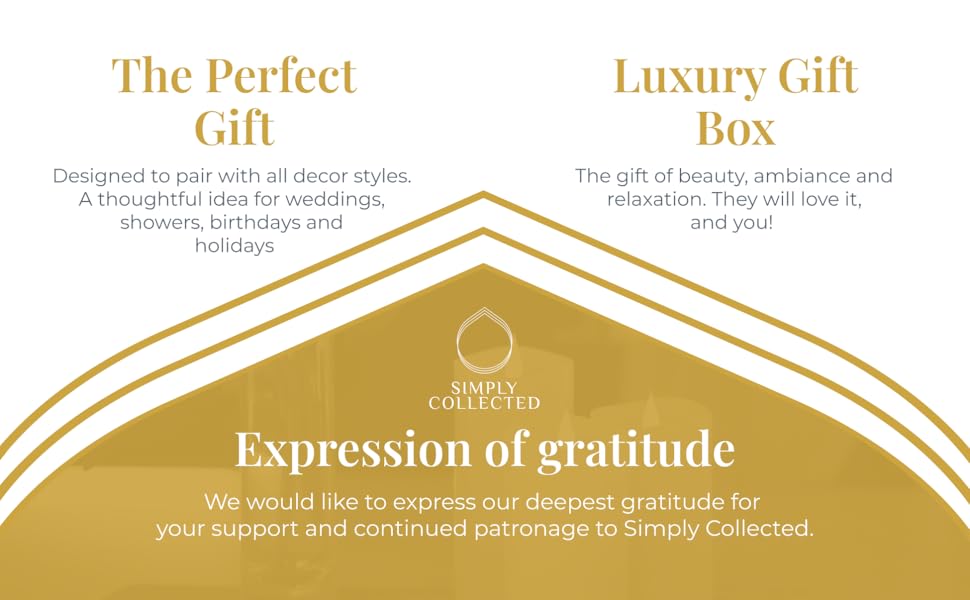 Simply Collected Flickering Flameless Candles Battery