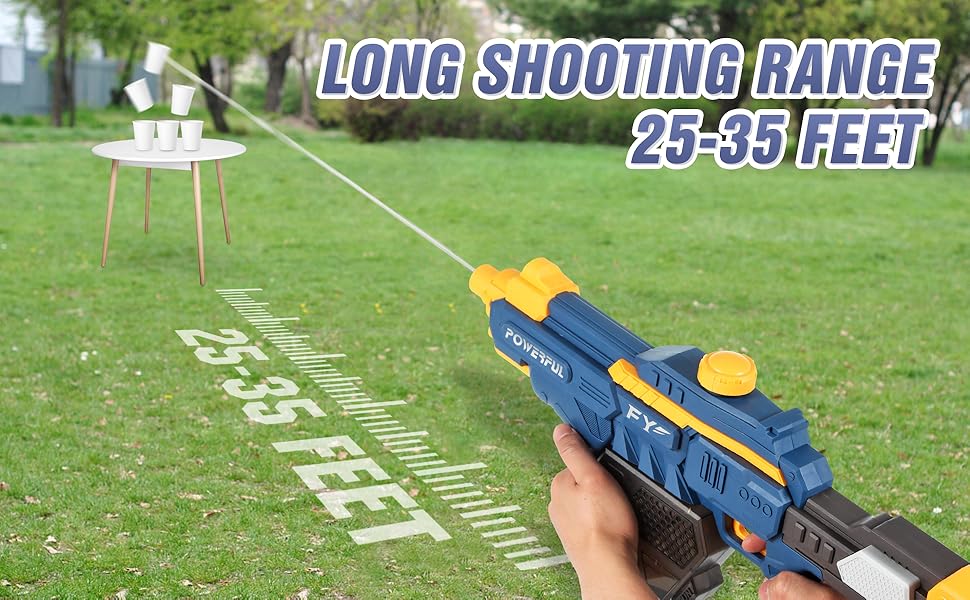 Electric Water Gun, Powerful Squirt Guns for Adult and Kids with Automatic Shooting