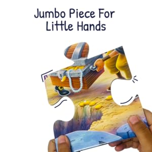 Sneaky Pirates Jumbo Jigsaw Puzzle