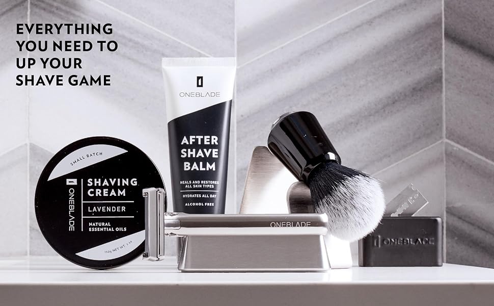 OneBlade Black Tie Shaving Cream Natural Ingredients