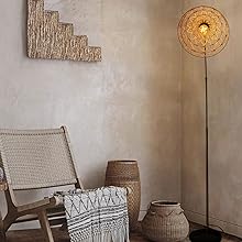 Handmade hemp rope lamp shade