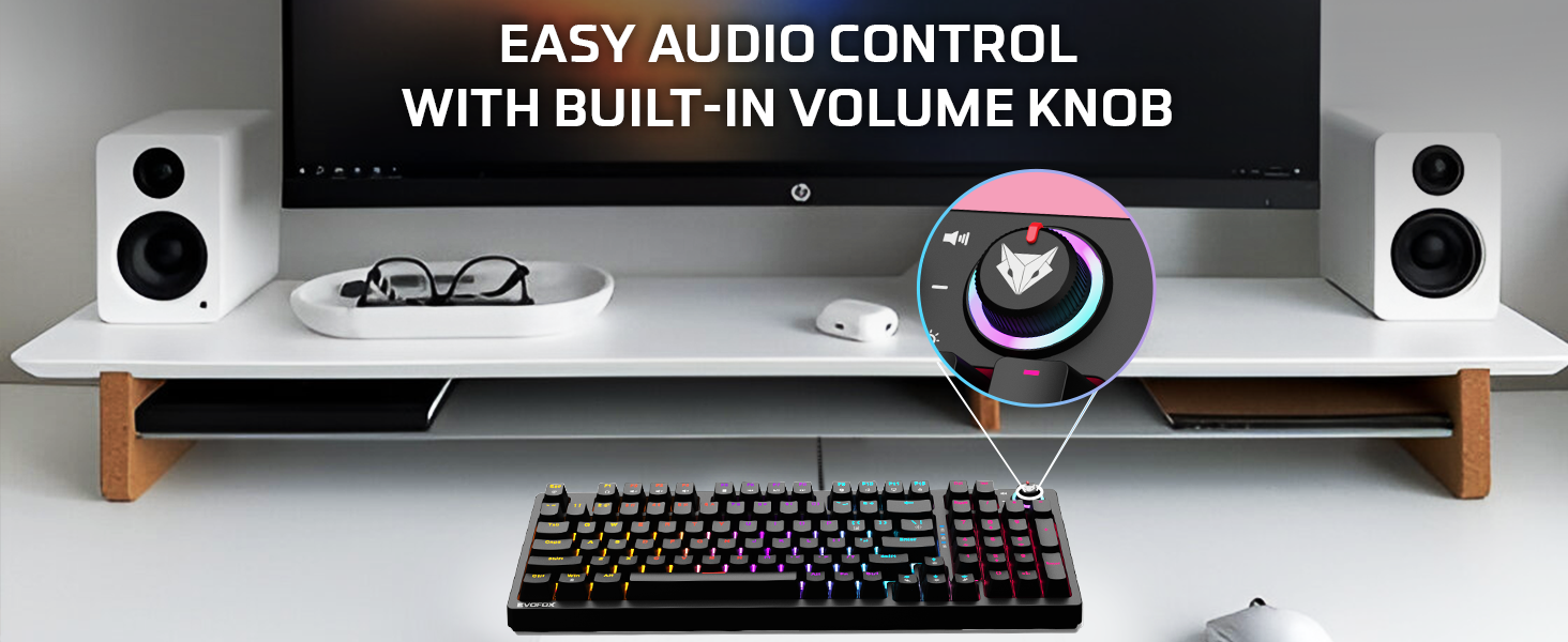 EvoFox Katana X2 FS Wired Mechanical Gaming Keyboard 