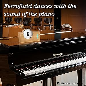 Amazon.co.jp: 磁性流体音楽リズムライト 磁性流体液体雰囲気