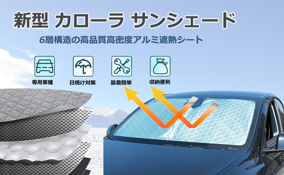 リカ　サンシェード　４枚 リカ サンシェード 4枚 日よけ・カーテン・シェード | カー用品