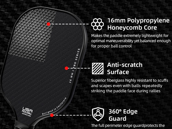 pickleball paddle pickleball paddles set of 2 pickle ball rackets usapa pickleball racquet 