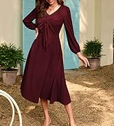 Vestidos de Mujer Plisados Elegante