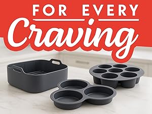 3 Piece set for air frying BPA free